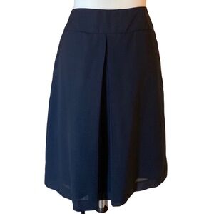 Banana Republic black wool blend skirt Size 8